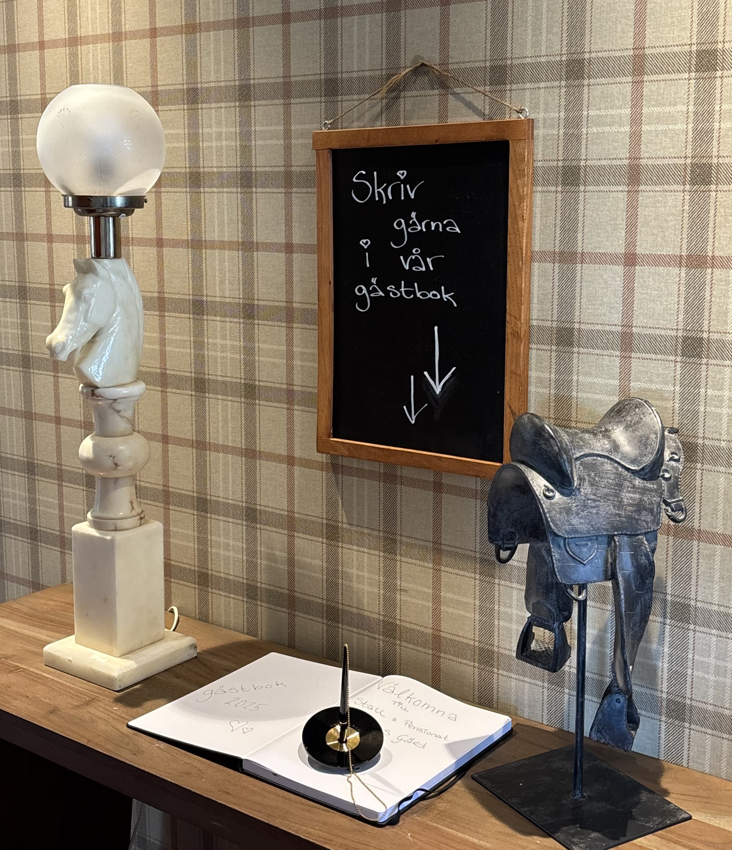 Bild på insidan, Annas Gård