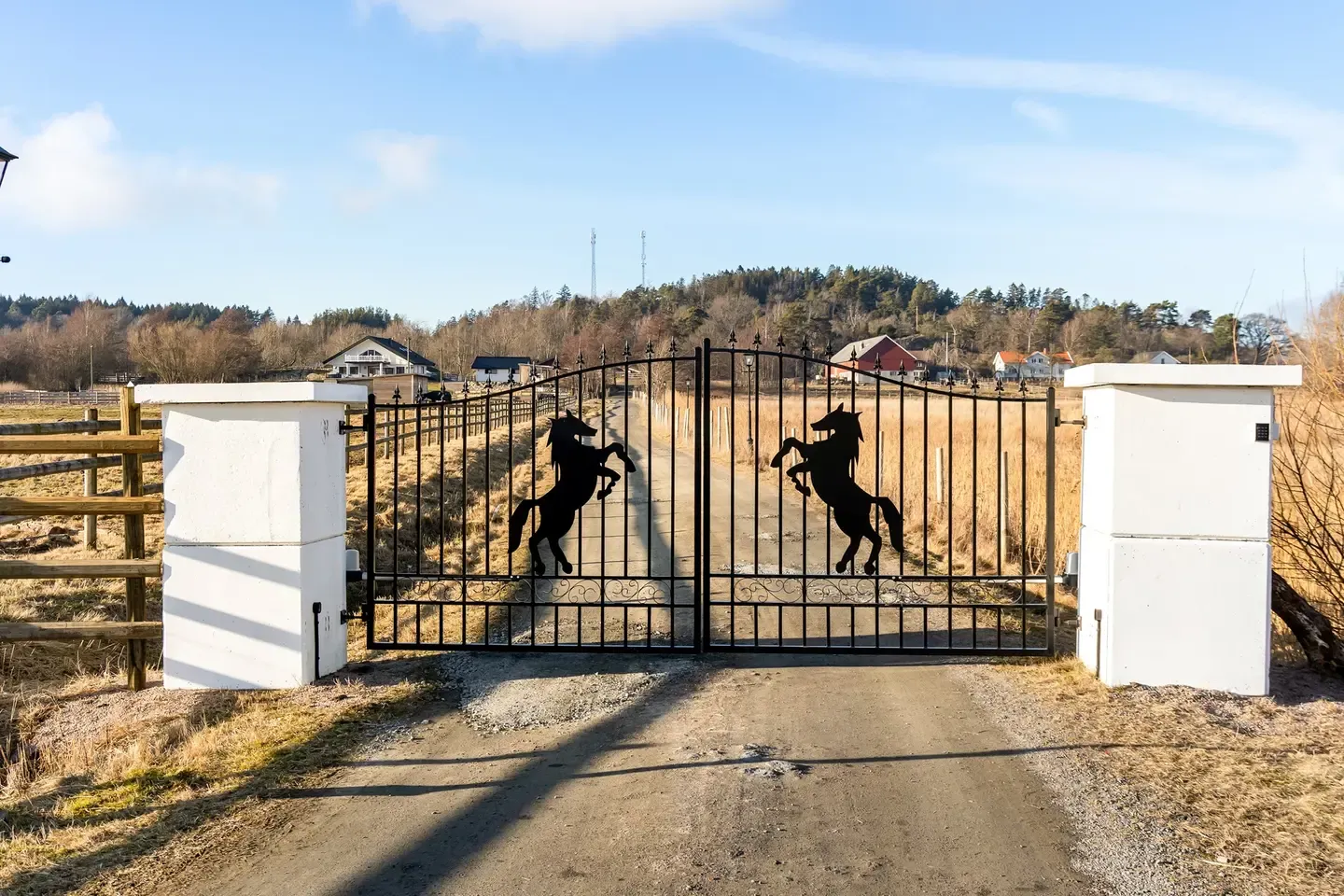 Stanna kvar på gården för övernattning