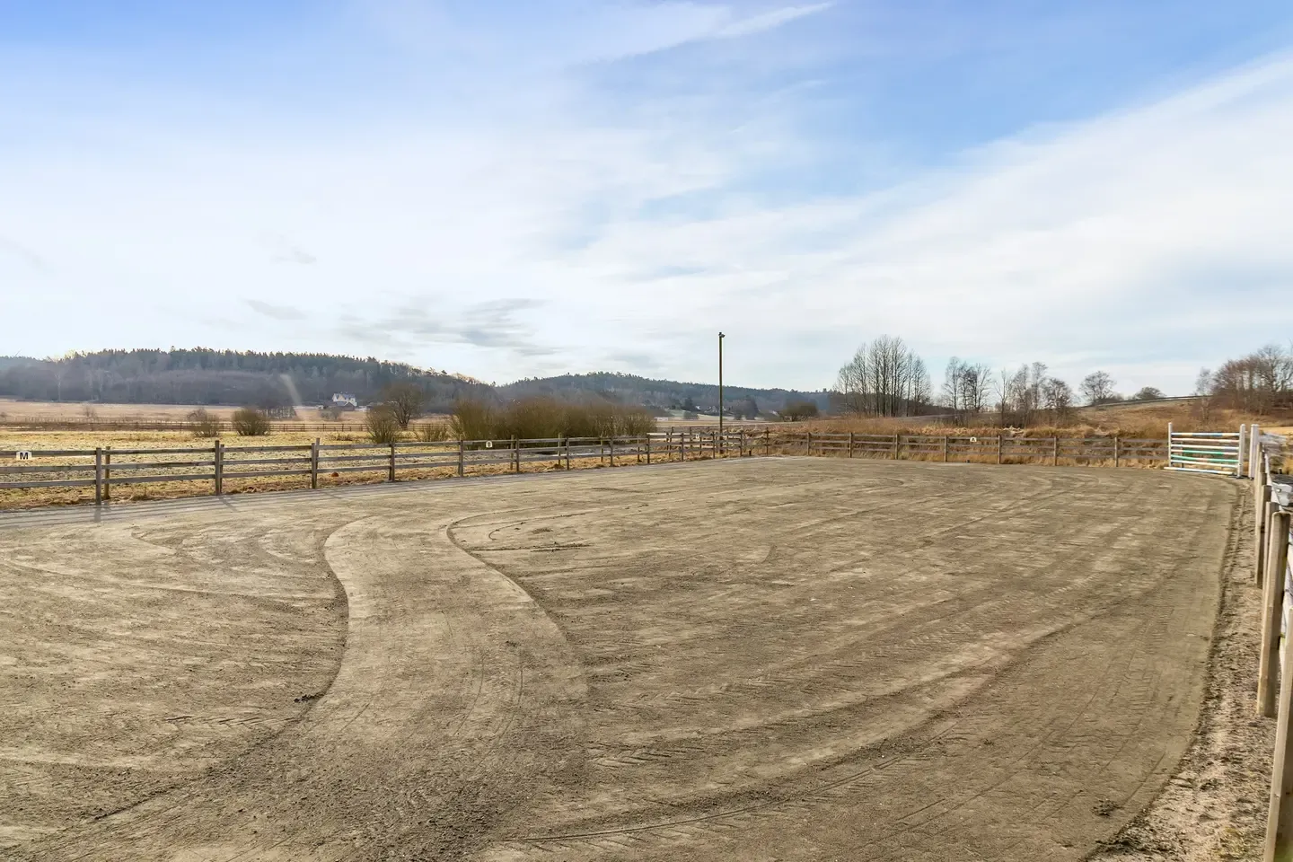 Bild på ridbana, Annas Gård